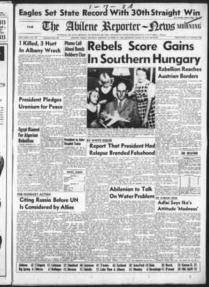 The Abilene Reporter-News (Abilene, Tex.), Vol. 76, No. 132, Ed. 1 Saturday, October 27, 1956