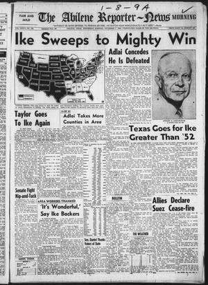The Abilene Reporter-News (Abilene, Tex.), Vol. 76, No. 143, Ed. 1 Wednesday, November 7, 1956