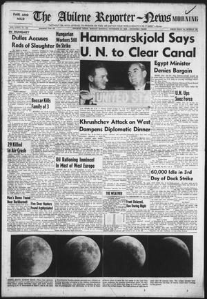 The Abilene Reporter-News (Abilene, Tex.), Vol. 76, No. 155, Ed. 1 Monday, November 19, 1956