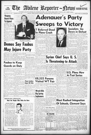 The Abilene Reporter-News (Abilene, Tex.), Vol. 77, No. 91, Ed. 1 Monday, September 16, 1957