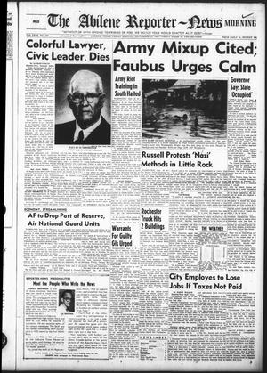 Primary view of object titled 'The Abilene Reporter-News (Abilene, Tex.), Vol. 77, No. 102, Ed. 1 Friday, September 27, 1957'.
