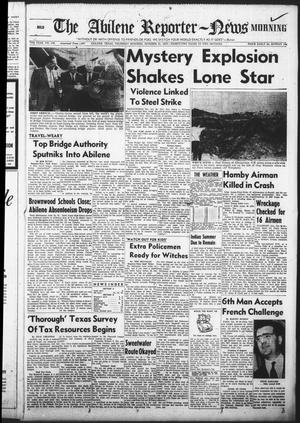 The Abilene Reporter-News (Abilene, Tex.), Vol. 77, No. 136, Ed. 1 Thursday, October 31, 1957