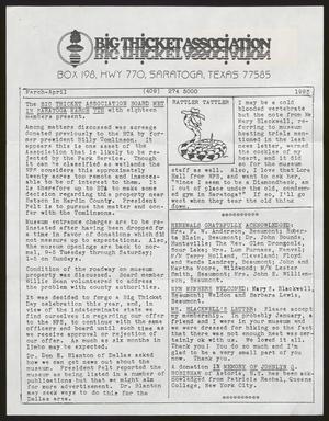 Big Thicket Association [Newsletter], March-April 1993