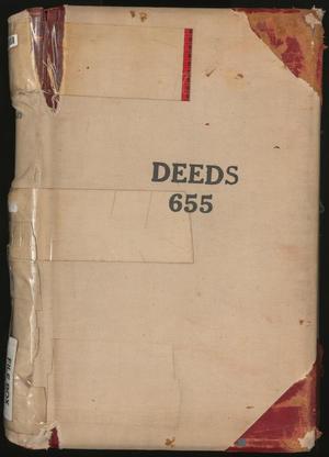 Primary view of object titled 'Travis County Deed Records: Deed Record 655'.