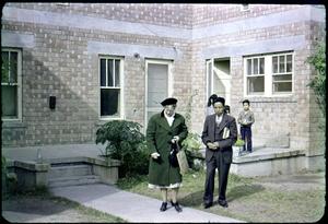 [Photograph of Reverend I.C. Olivares and Mrs. Jack Ramsey]