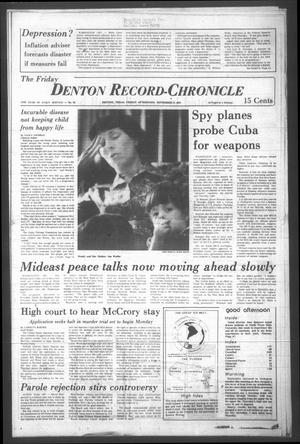 Primary view of object titled 'Denton Record-Chronicle (Denton, Tex.), Vol. 76, No. 92, Ed. 1 Friday, November 17, 1978'.