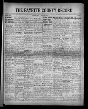The Fayette County Record (La Grange, Tex.), Vol. 28, No. 58, Ed. 1 Friday, May 19, 1950