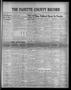 Newspaper: The Fayette County Record (La Grange, Tex.), Vol. 28, No. 67, Ed. 1 T…