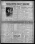 Newspaper: The Fayette County Record (La Grange, Tex.), Vol. 28, No. 69, Ed. 1 T…