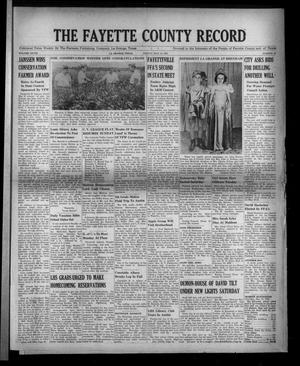 The Fayette County Record (La Grange, Tex.), Vol. 28, No. 56, Ed. 1 Friday, May 12, 1950