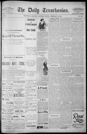The Daily Texarkanian. (Texarkana, Ark.), Vol. 10, No. 154, Ed. 1 Saturday, February 24, 1894