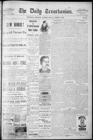 The Daily Texarkanian. (Texarkana, Ark.), Vol. 10, No. 172, Ed. 1 Saturday, March 17, 1894