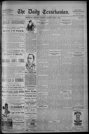 The Daily Texarkanian. (Texarkana, Ark.), Vol. 10, No. 190, Ed. 1 Saturday, April 7, 1894