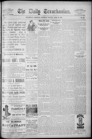 The Daily Texarkanian. (Texarkana, Ark.), Vol. 10, No. 208, Ed. 1 Saturday, April 28, 1894