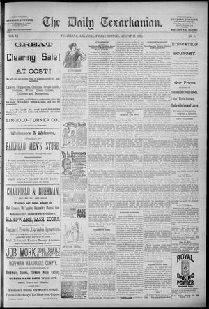 The Daily Texarkanian. (Texarkana, Ark.), Vol. 11, No. 9, Ed. 1 Friday, August 17, 1894