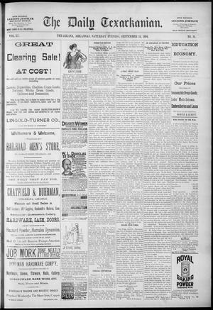 The Daily Texarkanian. (Texarkana, Ark.), Vol. 11, No. 34, Ed. 1 Saturday, September 15, 1894