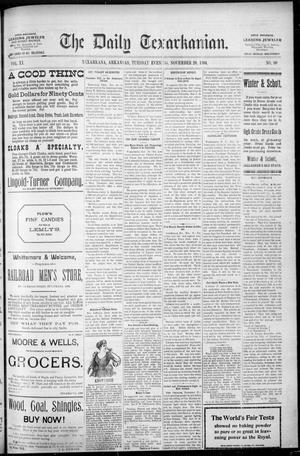 The Daily Texarkanian. (Texarkana, Ark.), Vol. 11, No. 90, Ed. 1 Tuesday, November 20, 1894