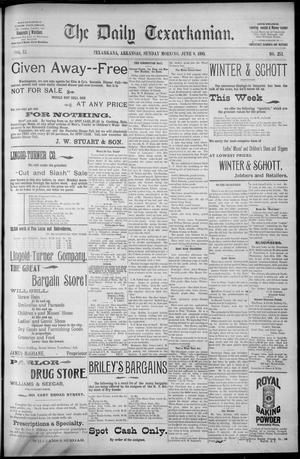 The Daily Texarkanian. (Texarkana, Ark.), Vol. 11, No. 251, Ed. 1 Sunday, June 9, 1895