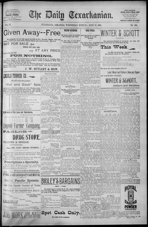 The Daily Texarkanian. (Texarkana, Ark.), Vol. 11, No. 254, Ed. 1 Wednesday, June 12, 1895