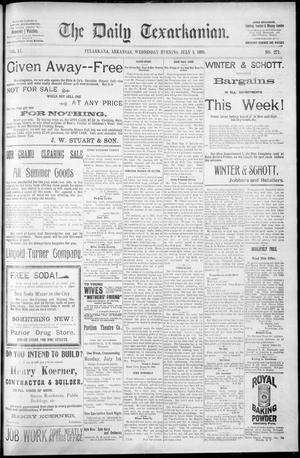 The Daily Texarkanian. (Texarkana, Ark.), Vol. 11, No. 271, Ed. 1 Wednesday, July 3, 1895