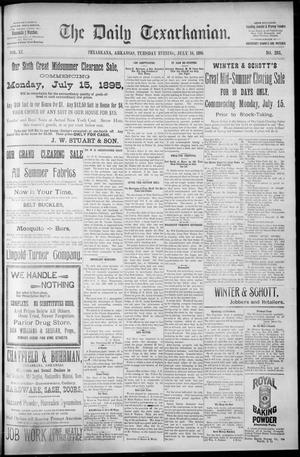 The Daily Texarkanian. (Texarkana, Ark.), Vol. 11, No. 281, Ed. 1 Tuesday, July 16, 1895