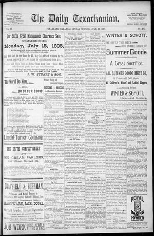 The Daily Texarkanian. (Texarkana, Ark.), Vol. 11, No. 291, Ed. 1 Sunday, July 28, 1895