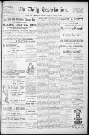 The Daily Texarkanian. (Texarkana, Ark.), Vol. 12, No. 5, Ed. 1 Wednesday, August 14, 1895