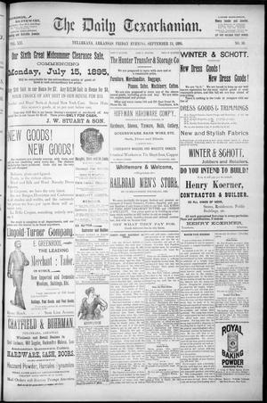 The Daily Texarkanian. (Texarkana, Ark.), Vol. 12, No. 30, Ed. 1 Friday, September 13, 1895