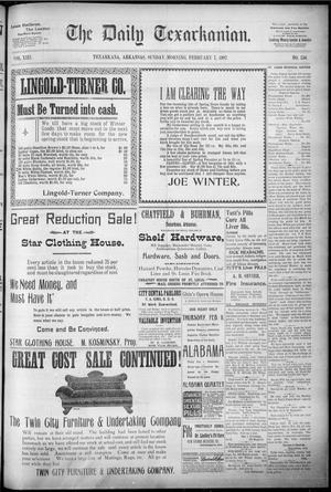 The Daily Texarkanian. (Texarkana, Ark.), Vol. 13, No. 156, Ed. 1 Sunday, February 7, 1897