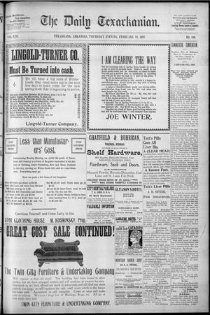 The Daily Texarkanian. (Texarkana, Ark.), Vol. 13, No. 166, Ed. 1 Thursday, February 18, 1897