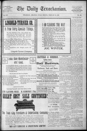 The Daily Texarkanian. (Texarkana, Ark.), Vol. 13, No. 168, Ed. 1 Sunday, February 21, 1897