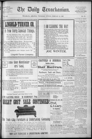 The Daily Texarkanian. (Texarkana, Ark.), Vol. 13, No. 171, Ed. 1 Wednesday, February 24, 1897