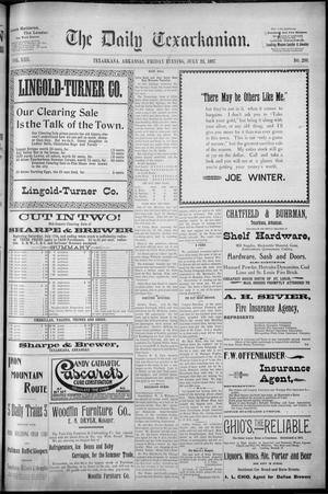 The Daily Texarkanian. (Texarkana, Ark.), Vol. 13, No. 299, Ed. 1 Friday, July 23, 1897