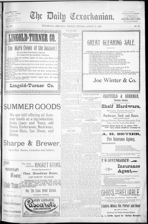 The Daily Texarkanian. (Texarkana, Ark.), Vol. 14, No. 27, Ed. 1 Tuesday, August 17, 1897