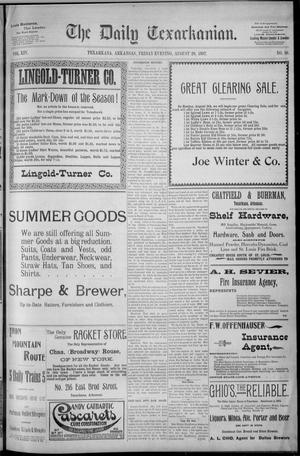 The Daily Texarkanian. (Texarkana, Ark.), Vol. 14, No. 30, Ed. 1 Friday, August 20, 1897