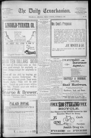 The Daily Texarkanian. (Texarkana, Ark.), Vol. 14, No. 84, Ed. 1 Friday, October 22, 1897