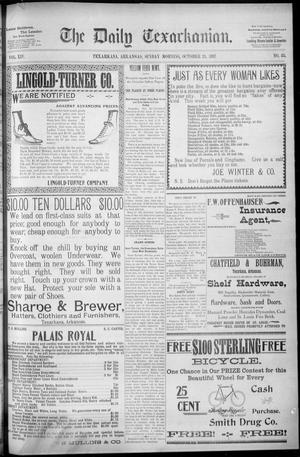 The Daily Texarkanian. (Texarkana, Ark.), Vol. 14, No. 85, Ed. 1 Sunday, October 24, 1897