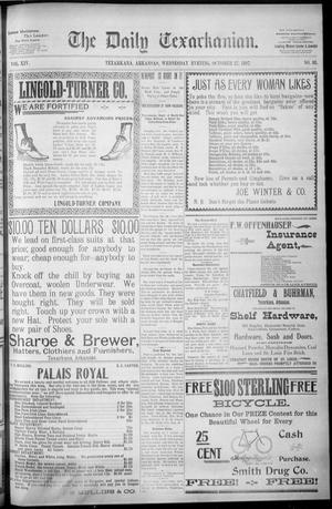 The Daily Texarkanian. (Texarkana, Ark.), Vol. 14, No. 88, Ed. 1 Wednesday, October 27, 1897