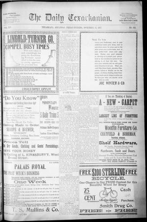 The Daily Texarkanian. (Texarkana, Ark.), Vol. 14, No. 102, Ed. 1 Friday, November 12, 1897