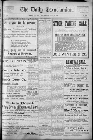 The Daily Texarkanian. (Texarkana, Ark.), Vol. 14, No. 292, Ed. 1 Friday, June 24, 1898