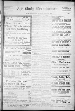The Daily Texarkanian. (Texarkana, Ark.), Vol. 15, No. 2, Ed. 1 Thursday, August 18, 1898