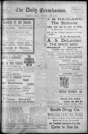 The Daily Texarkanian. (Texarkana, Ark.), Vol. 15, No. 148, Ed. 1 Wednesday, April 19, 1899