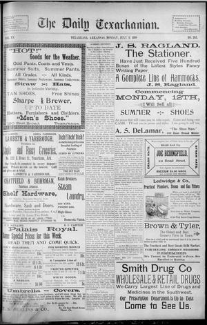 The Daily Texarkanian. (Texarkana, Ark.), Vol. 15, No. 242, Ed. 1 Monday, July 3, 1899