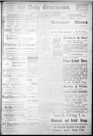 The Daily Texarkanian. (Texarkana, Ark.), Vol. 16, No. 35, Ed. 1 Tuesday, September 19, 1899