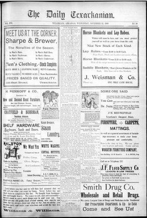 The Daily Texarkanian. (Texarkana, Ark.), Vol. 16, No. 90, Ed. 1 Wednesday, November 22, 1899