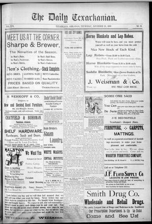 The Daily Texarkanian. (Texarkana, Ark.), Vol. 16, No. 91, Ed. 1 Thursday, November 23, 1899