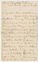 Thumbnail image of item number 1 in: '[Letter from Chester W. Nimitz to Charles Henry Nimitz, June 1905]'.