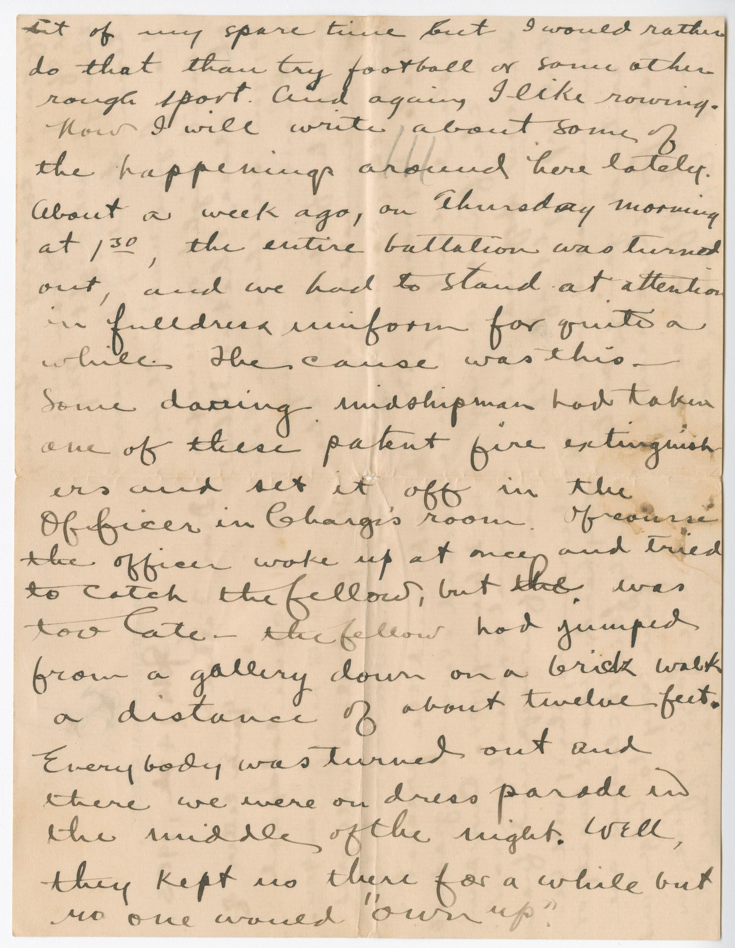 [Letter from Chester W. Nimitz to William Nimitz, January 14, 1903]
                                                
                                                    [Sequence #]: 3 of 9
                                                