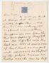 Letter: [Letter from Chester W. Nimitz to William Nimitz, May 1904]