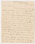Thumbnail image of item number 1 in: '[Letter from Chester W. Nimitz to William Nimitz, June 29, 1902]'.